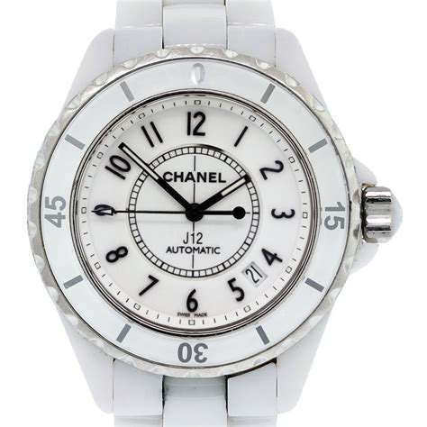 chanel watch j12 white